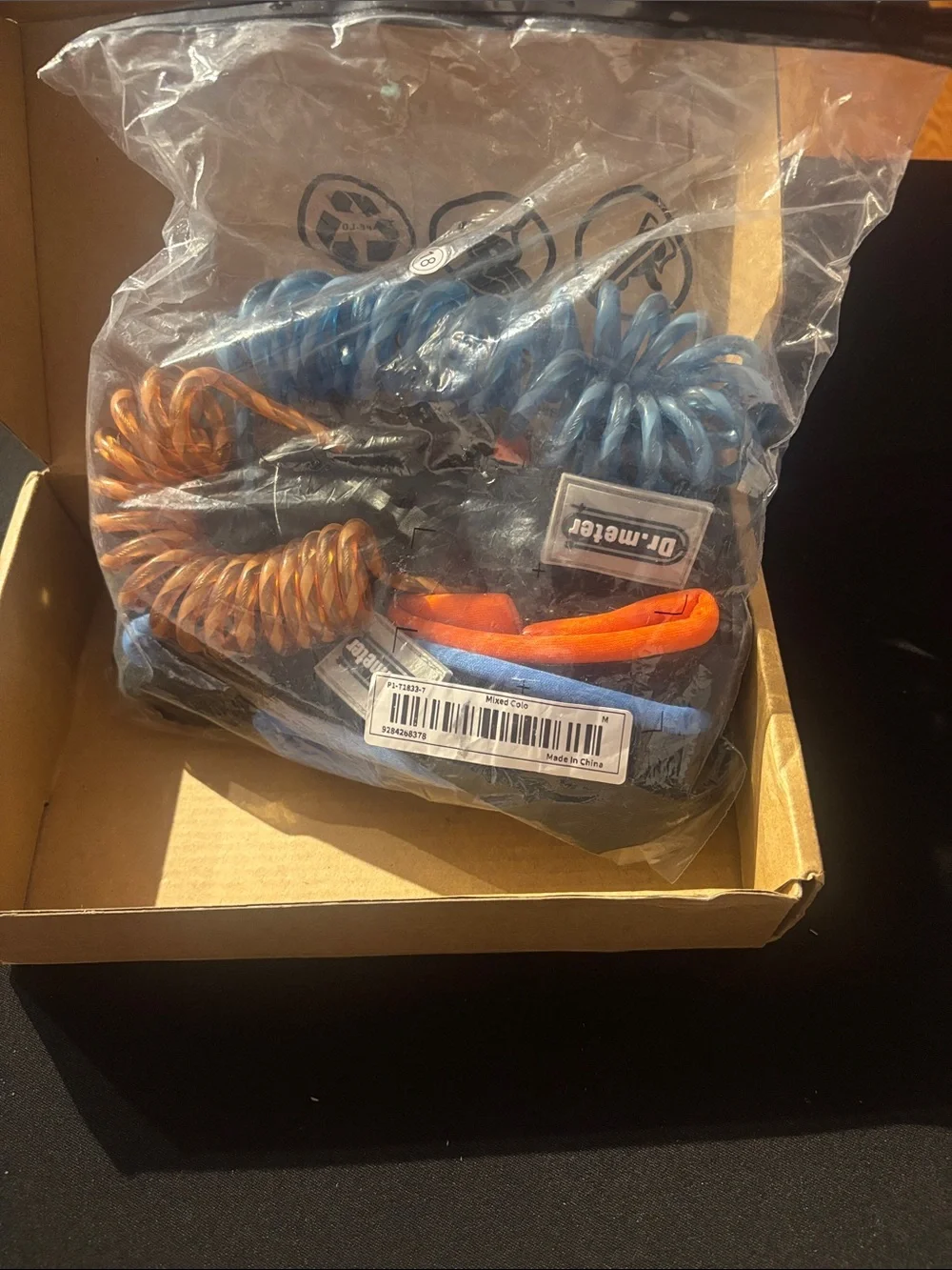 Upgraded Anti-lost Wrist Link 2-Pack - Blue & Orange